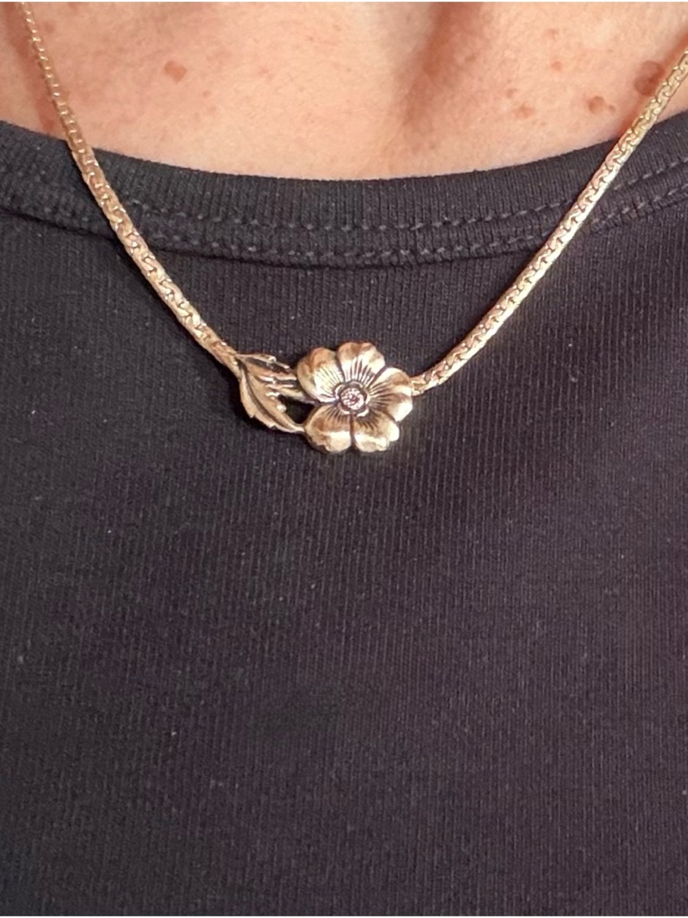 Vintage Sarah Coventry  Spring Posey Necklace  from 1979